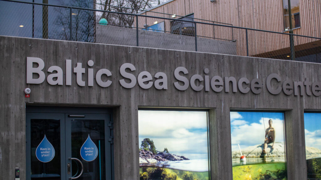 Framsidan på Baltic Sea Science Center